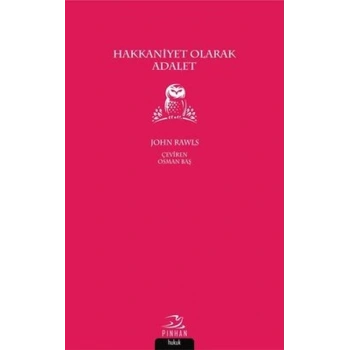 Hakkaniyet Olarak Adalet