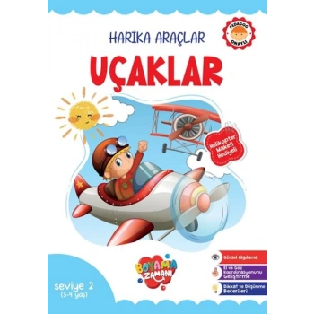 Harika Araçlar – Uçaklar Seviye 2 (3-4 Yaş)