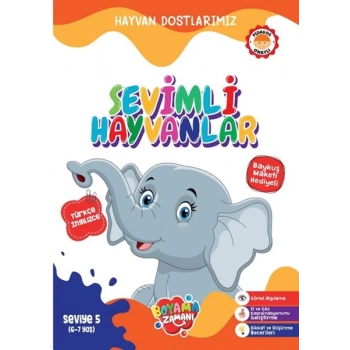 Hayvan Dostlarımız - Sevimli Hayvanlar Seviye 5 (6-7 Yaş)