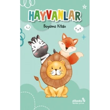 Hayvanlar - Boyama Kitabı