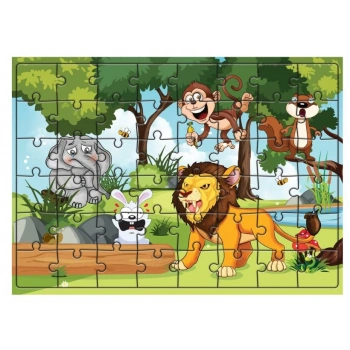 Hayvanlar Ve Duygular Yapbozu (48li)