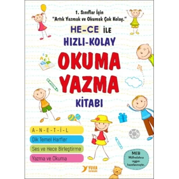 Hece ile Hızlı Kolay Okuma Yazma Kitabı