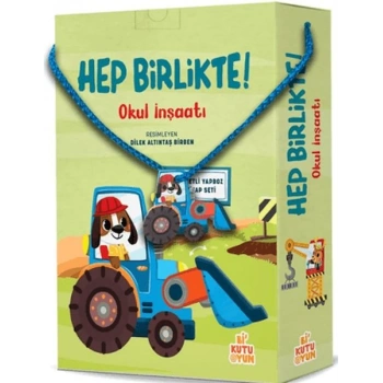 Hep Birlikte - Okul İnşaatı (Kitap ve Oyun Seti)