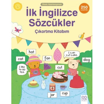 İlk İngilizce Sözcükler Çıkartma Kitabım- 250 Çıkartma