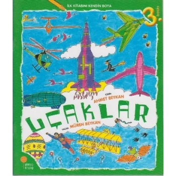 İlk Kitabını Kendin Boya - Uçaklar