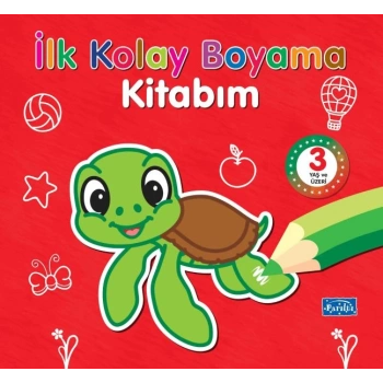 İlk Kolay Boyama Kitabım – 3 Yaş Üzeri