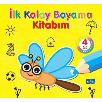 İlk Kolay Boyama Kitabım – 4 Yaş Üzeri