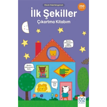 İlk Şekiller Çıkartma Kitabım- 250 Çıkartma