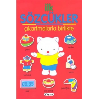 İlk Sözcükler - Çıkartmalarla Birlikte Kırmızı