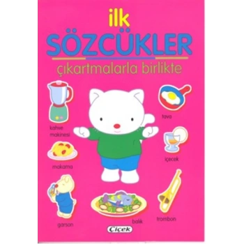 İlk Sözcükler - Çıkartmalarla Birlikte Pembe