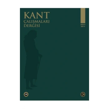 Kant Çalışmaları Dergisi Sayı 4