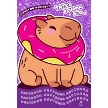 Kapibara - Tatlı Boyama Kitabı