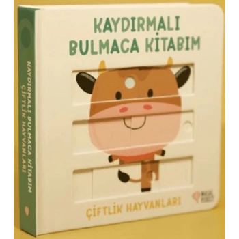 Kaydırmalı Bulmaca Kitabım - Çiftlik Hayvanlar