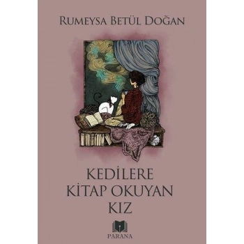 Kedilere Kitap Okuyan Kız