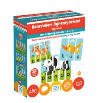 Kelimeleri Öğreniyorum Hayvanlar