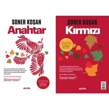 Kırmızı - Anahtar (Çift Taraflı Kitap)