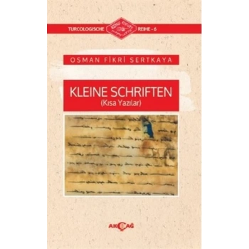 Kleine Schriften (Kısa Yazılar)