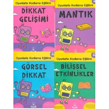 Kodlama Eğitimi +5 yaş (4 Kitap)