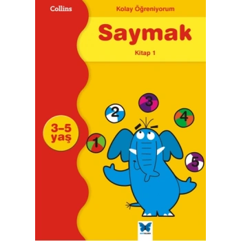 Kolay Öğreniyorum Saymak - Kitap 1 (3-5 Yaş)