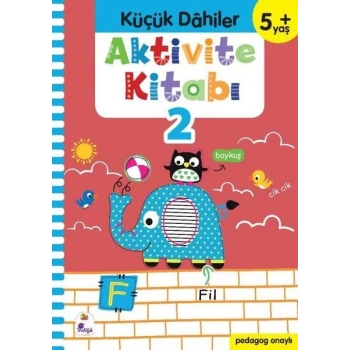 Küçük Dahiler Aktivite Kitabı 2 (5+ Yaş)