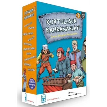 Kurtuluşun Kahramanları 3 Seti (10 Kitap Takım)