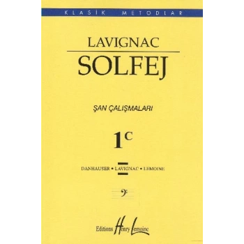 Lavignac 1C - Solfej Şan Çalışmaları