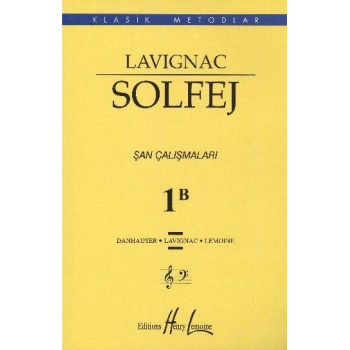 Lavıgnac Solfej şan çalişmalari 1b