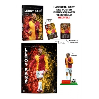 Leroy Sane - Sahanın Yıldızları - 3D Biblo Hediyeli!