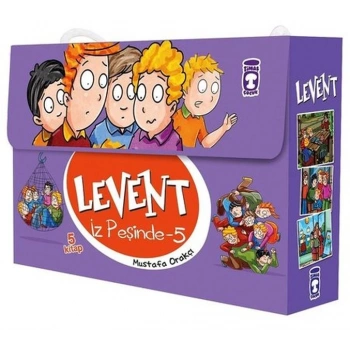 Levent İz Peşinde - 05 Set (5 Kitap Takım)