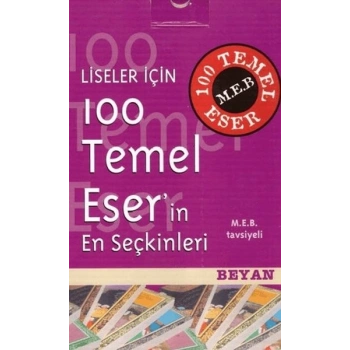 Liseler için 100 Temel Eser (5 Kitap)