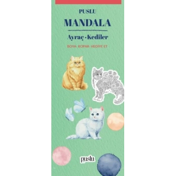 Mandala Ayraç - Kediler