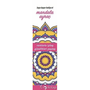 Mandala Ayraç Pembe