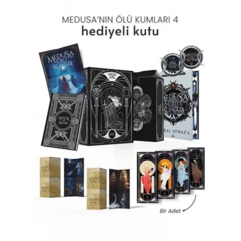 Medusanın Ölü Kumları 4 - Hediyeli Tekli Kutu (Yan Boyamalı) (Ciltli)