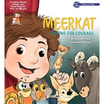 Meerkat Looking For Courage Creative Drama Finger and Hand Puppets Pop-up Staged