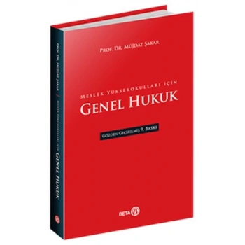 Meslek Yüksekokulları İçin Genel Hukuk