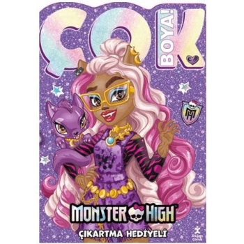 Monster High – Çok Boya! Çıkartmalı Dev Boyama Kitabı