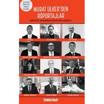 Murat Ülker’den Röportajlar (Ciltli)