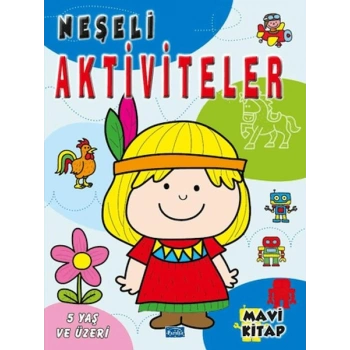 Neşeli Aktiviteler - Mavi Kitap