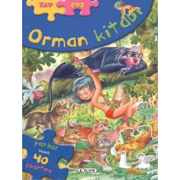 Orman Kitabı Yap-Boz Çıkartmalı Masallar 3