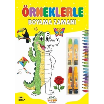 Örneklerle Boyama Zamanı - Sarı Kitap