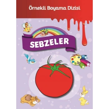 Örnekli Boyama - Sebzeler