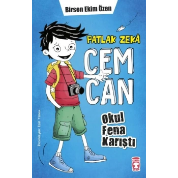 Patlak Zekâ Cemcan - Okul Fena Karıştı (Fleksi Cilt)