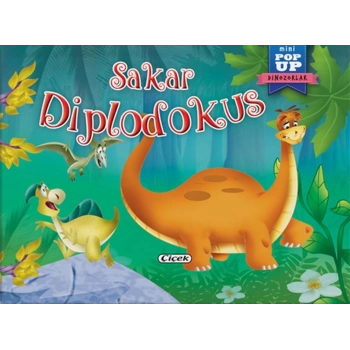 Pop-Up Mini Dinozorlar - Sakar Diplodokus
