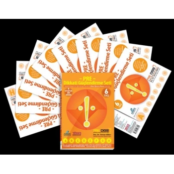 Pre Dikkati Güçlendirme Seti – Anasınıfı – 6 Yaş