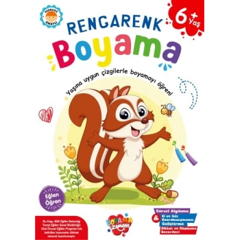 Rengarenk Boyama 6 Yaş
