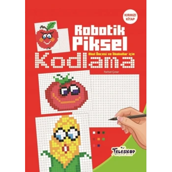 Robotik Piksel Kodlama Kırmızı Kitap