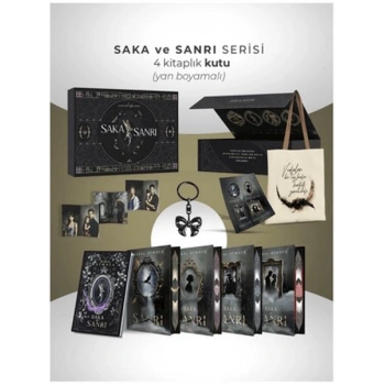 Saka ve Sanrı Serisi - 4 Kitaplık Yan Boyamalı Kutu
