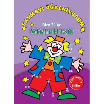 Saymayı Öğreniyorum 1den 20ye Noktaları Birleştir