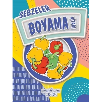 Sebzeler Boyama Kitabı