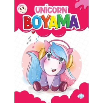 Sevimli Unicorn Boyama
